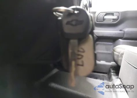 2021 Chevrolet Silverado 1500 2Wd Long Bed Wt из США, поврежденный, VIN 3GCNWAEF9MG258252